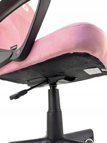 Fotel obrotowy gamingowy biurowy MARIO krzesło do biurka dziewczynki różowy na Arena.pl