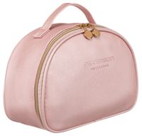 kosmetyczka damska w typie kuferka ze skóry ekologicznej - peterson