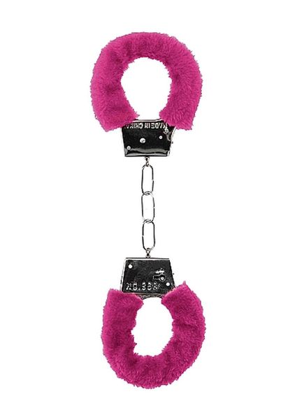 beginner""s handcuffs furry - pink zdjęcie 5