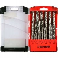 SCHMITH ZESTAW WIERTEŁ WIERTŁA DO METALU STALI HSS 25szt WIERTŁO 1-13mm