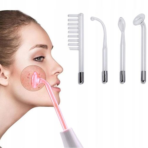 DARSONVAL DERMA WAND 4 PELOTY PIELĘGNACJA ELEKTRODY DO TWARZY WŁOSÓW na Arena.pl