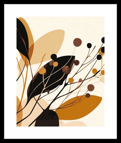 Plakat 40x50cm Jesienne Sylwety na Arena.pl