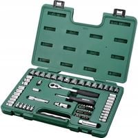 SATA ZESTAW KLUCZE NASADOWE 65 KLUCZY NASADOWYCH 1/4" 3/8" M/CAL ST09011SJ