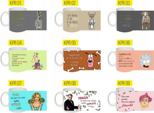 Śmieszne foto KUBEK KUBKI DO PRACY pracownika na Arena.pl