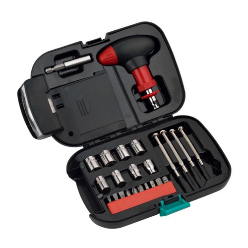 Zestaw narzędzi z latarką 24 elementy na Arena.pl