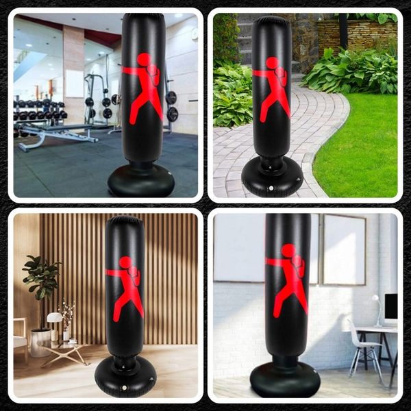 DMUCHANY WOREK BOKSERSKI TRENINGOWY STOJĄCY 160cm zdjęcie 14