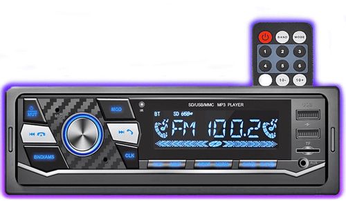 Radio samochodowe Bluetec BM202 Bluetooth USB multicolor na Arena.pl