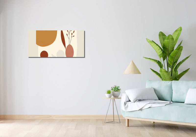 Obraz 90x40cm Łodygi Wizji zdjęcie 2