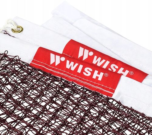 Siatka Do Badmintona Siatkówkę Nylonowa Profesjonalna 604 cm WISH WS4001 na Arena.pl