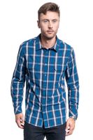 MĘSKA KOSZULA MATERIAŁOWA MUSTANG CLEMENS KC GRID 1008991 11607 M