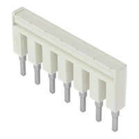 Wago mostek 7 - torowym z izolacją jasnoszary 2002-407 1szt