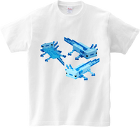 Koszulka T-shirt Axolotl - Aksolotl Minecraft