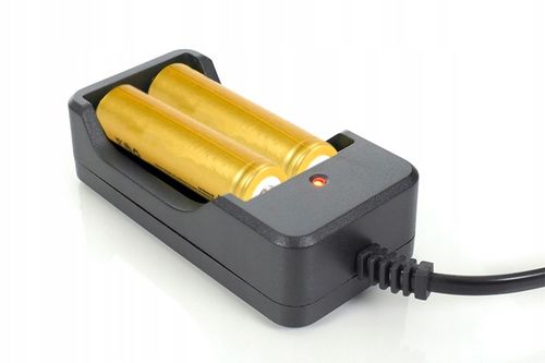 2x AKUMULATOR BATERIA 18650 OGNIWO Li-ion ŁADOWARKA DO BATERII na Arena.pl