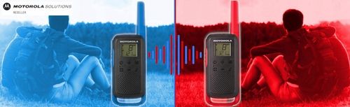 MOTOROLA T62 KRÓTKOFALÓWKI 4szt 8km WALKIE TALKIE na Arena.pl