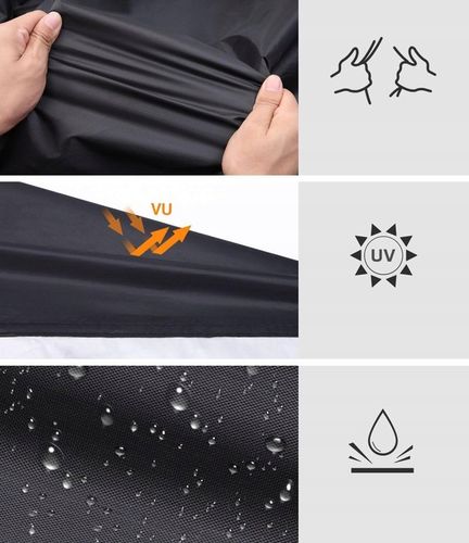 Wodoodporny Pokrowiec na Rower Motor Duży 2 Rowery Skuter Plandeka + na Arena.pl