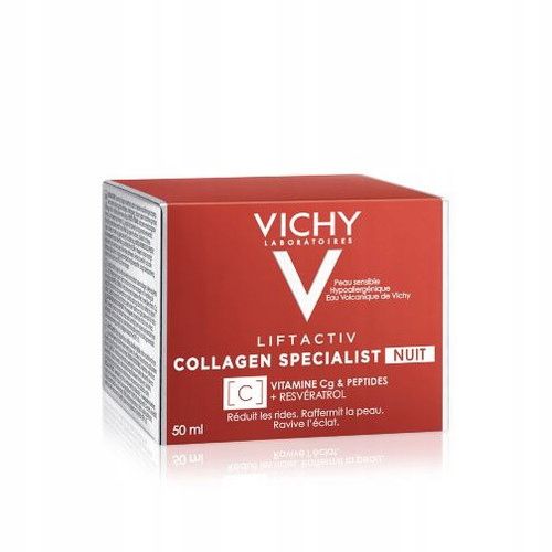 VICHY Liftactiv Collagen Specialist - Krem do Twarzy na NOC 50 ml na Arena.pl