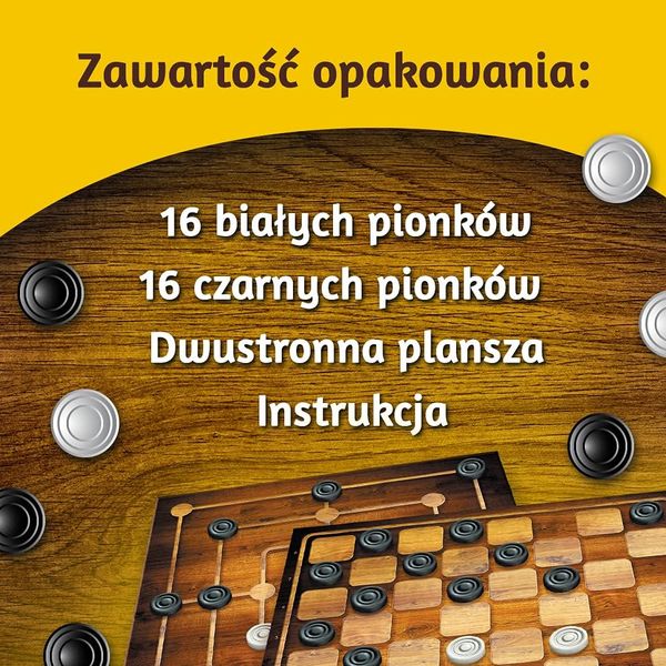 Gra WARCABY/MLYNEK DE LUXE 01681 . zdjęcie 5