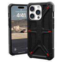 Etui UAG Monarch do iPhone 15 Pro - czarny kevlar
