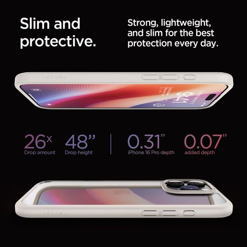 spigen ultra hybrid iphone 16 pro natural titanium na Arena.pl