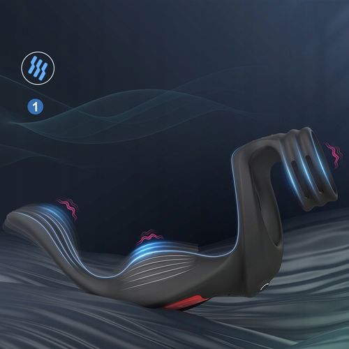 Wibrator prostaty 3w1 pierścień, analny, prostata na Arena.pl