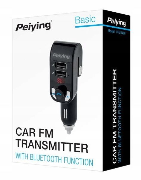 Transmiter Samochodowy Bluetooth MP3 SD 2x USB zdjęcie 4