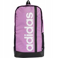Plecak adidas Linear Backpack Fioletowy Z Bocznymi Kieszeniami Pakowny Logo