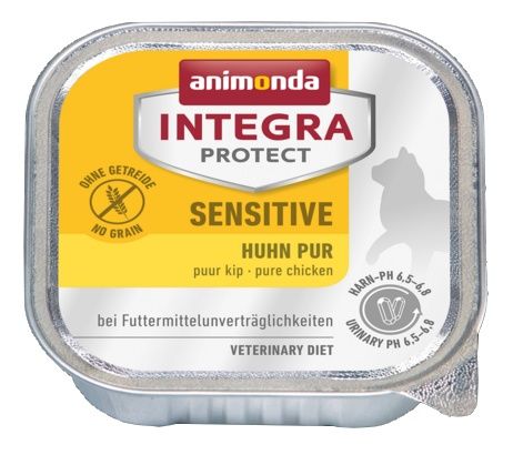 Animonda Integra Protect Sensitive dla kota - z kurczakiem tacka 100g na Arena.pl