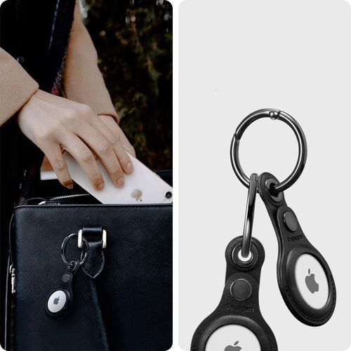 SPIGEN VALENTINUS APPLE AIRTAG BLACK na Arena.pl