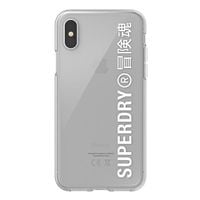 superdry snap iphone x/xs clear casebiały/white 41576