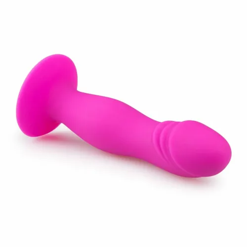 easytoys model pink silikonowy z przyssawką, prążkowana powierzchnia na Arena.pl