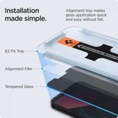 szkło hartowane spigen glas.tr ez fit 2-pack iphone 13 pro max privacy