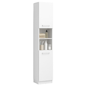 Biały regał nowoczesny stojący wysoki loft 180 cm