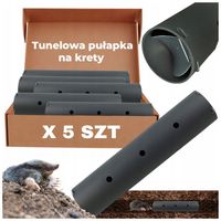 5 SZT PUŁAPKA na KRETY NORNICE KRETOŁAPKA SKUTECZNA ŁAPKA NA KRETA ZESTAW