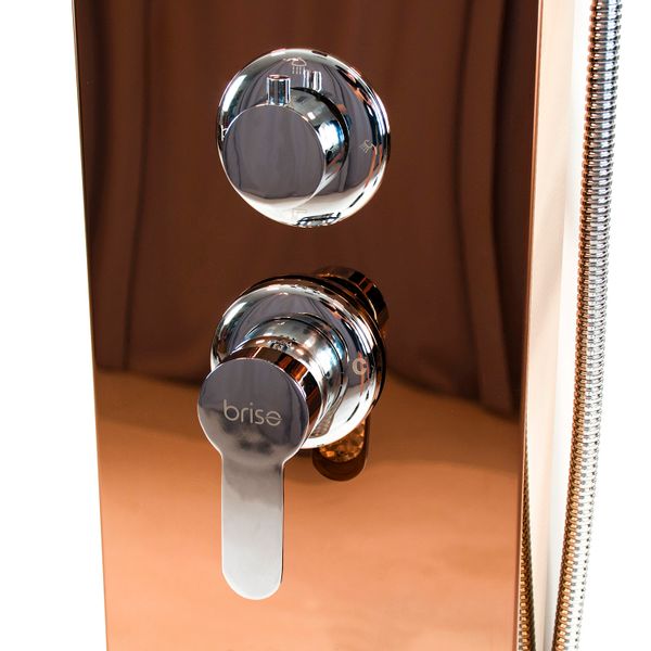 Bateria panel prysznicowy ROSE GOLD zdjęcie 6