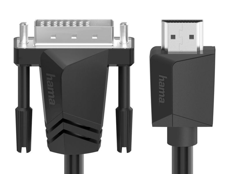 Kabel HAMA HDMI - DVI/D 3m zdjęcie 2