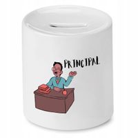 Skarbonka Prezent Dla Dyrektora Principal Z Nadrukiem Ze Zdjęciem