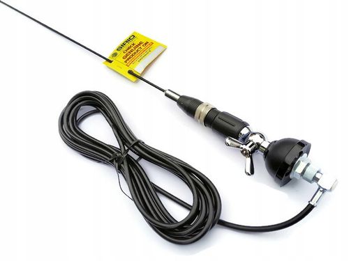 ANTENA CB SIRIO MINI SNAKE CZARNA 65cm na Arena.pl