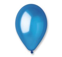 balony metalizowane 100 sztuk - niebieskie