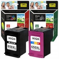 Tusze do HP 650 XL Deskjet 1015 1515 2515 2545 3515 3545 4515
