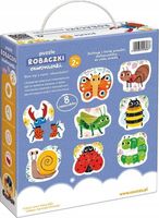 Puzzle Bright Junior Media Duże 32 elementy dla dzieci 2+ kartonowe