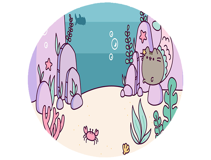 Opłatek na tort Pusheen zdjęcie 1