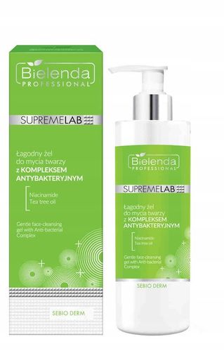 Bielenda Professional SupremeLab Sebio Derm Łagodny Żel do Twarzy 190ml na Arena.pl