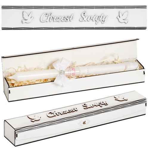 BIAŁE PUDEŁKO NA ŚWIECE Z GRAWEREM CHRZEST na Arena.pl