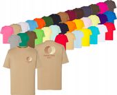 T-shirt dla dzieci z krótkimi rękawami TWÓJ HAFT LOGO firmowa reklamowa