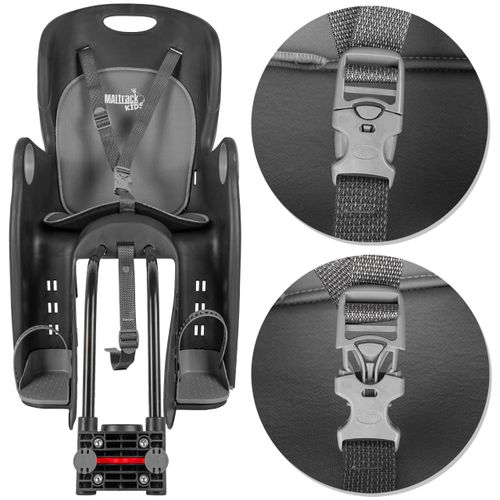 Fotelik rowerowy dziecięcy na tył do 22kg na Arena.pl