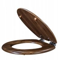 Uniwersalna deska sedesowa MDF ORZECH do KOŁO CERSANIT ROCA ARMATURA HYBNER