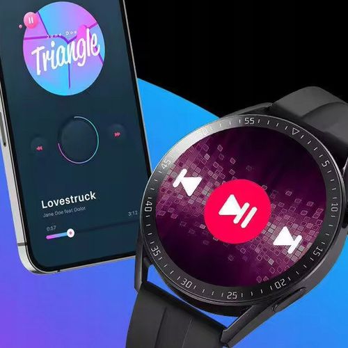 SMARTWATCH ZEGAREK POLSKIE MENU ROZMOWY SPORT SMART WATCH MĘSKI 2 PASKI na Arena.pl