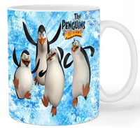 Kubek ceramiczny Pingwiny z Madagaskaru