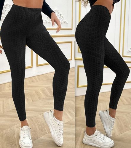 Legginsy KARBOWANE ANTYCELLULITOWE PUSH UP kolory S/M na Arena.pl