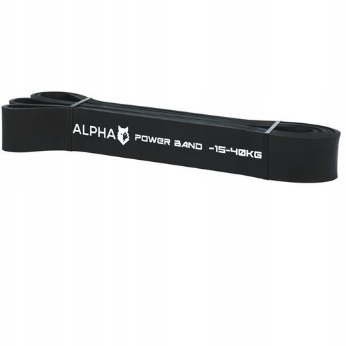 Zestaw 4 Gum Oporowych do Ćwiczeń z Uchwytem Gratis - Power Band ALPHA na Arena.pl